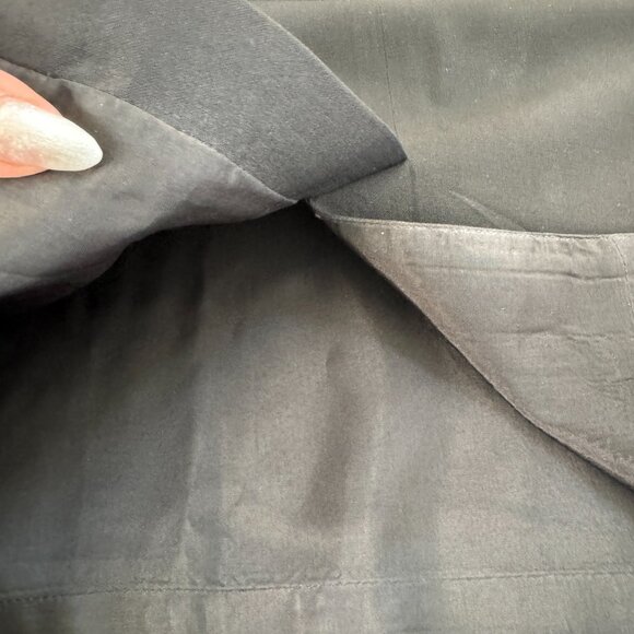 Designer Column Skirt Deep Black PETITE - Picture 8 of 8